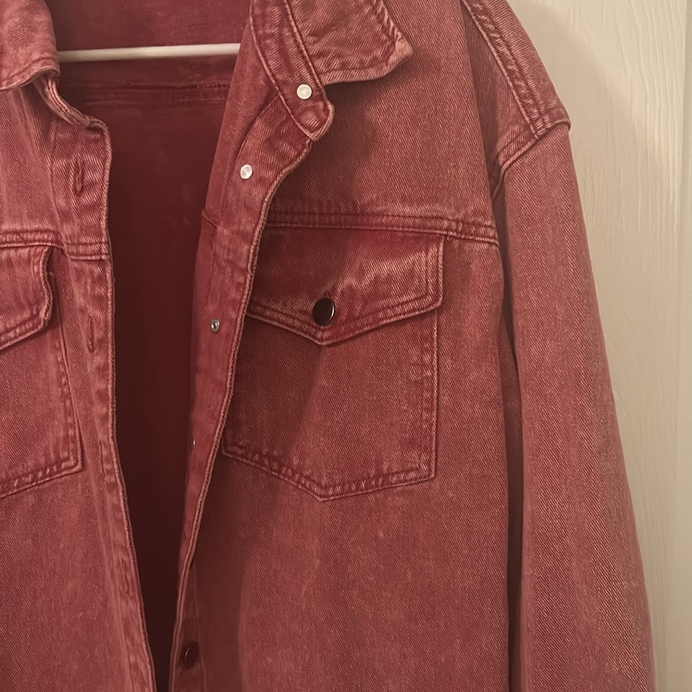 Amazon Jean Shacket - Picture 4 of 7